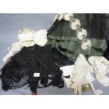 Small quantity of antique lace,