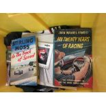 Quantity of various motor racing books and ephemera