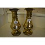 Pair of 19th Century Stevens type ecclesiastic baluster form pedestal vases