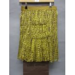 Louis Vuitton ladies silk skirt CONDITION REPORT European Size 40.