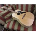 1960's Egmond Dreadnought steel strung acoustic guitar (refurbished)