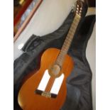 Maya CF1386 flamenco guitar in a soft case