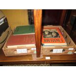 Box containing a small quantity of books including ' Story of British Sporting Prints ',