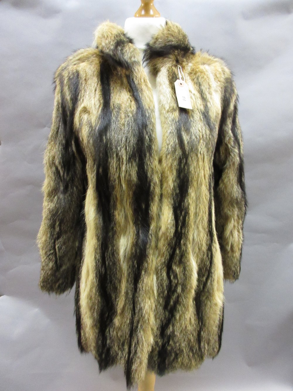 Ladies three quarter length fur coat (at fault)