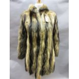 Ladies three quarter length fur coat (at fault)