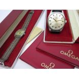 Gentlemans Omega automatic Geneve wristwatch,