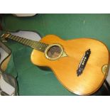 19th Century parlour guitar by Antonio Carlos Garcia of Madrid for Alban Voigt and Co.
