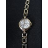 Ladies 9ct gold cased Rotary wristwatch CONDITION REPORT 10g.