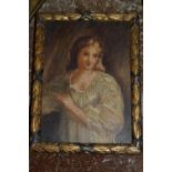 Small 19th Century oil on millboard,