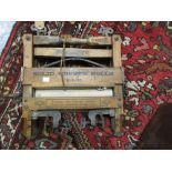 Nelsons portable clothes mangle