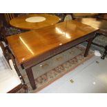 Mahogany side table of mid 18th Century form,