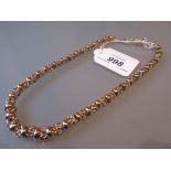 Heavy 9ct gold multi link neck chain CONDITION REPORT 55gms