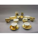 Quantity of Royal Doulton Hunting pattern tea ware
