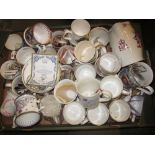 Large collection of Victorian and later Royal commemorative and other mugs
