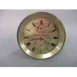 Two day marine chronometer, the silvered dial signed Thomas Samuel Cogdon Dalson, London,
