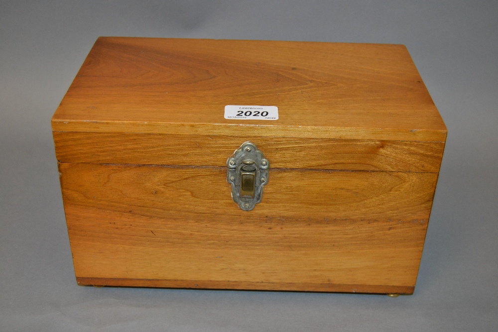 Late 19th Century mahogany box