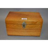 Late 19th Century mahogany box