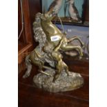 Large 19th Century bronze Marli horse group