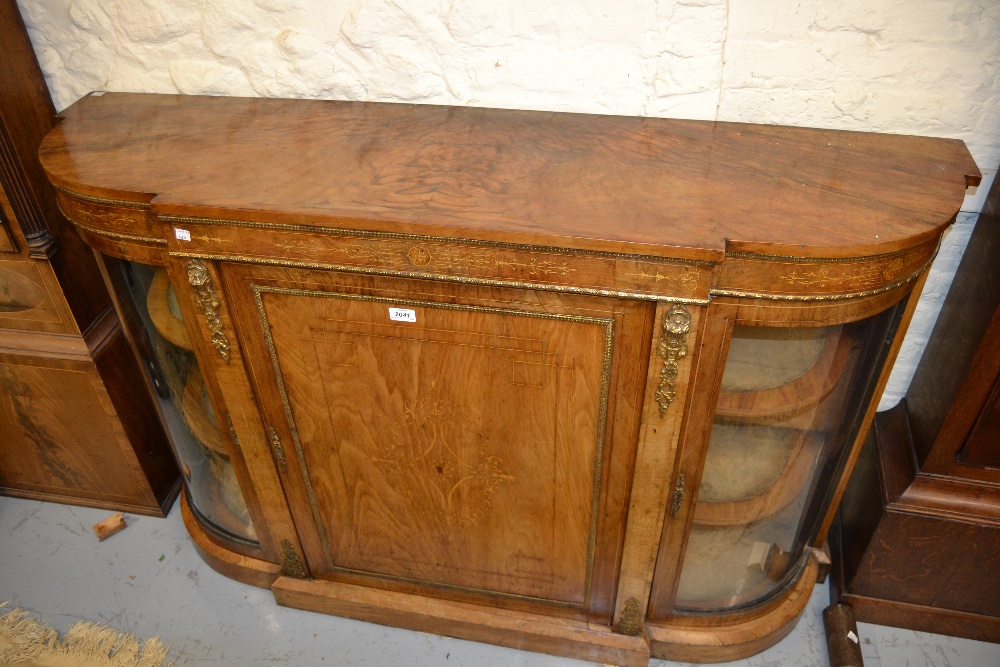 Victorian figured walnut,