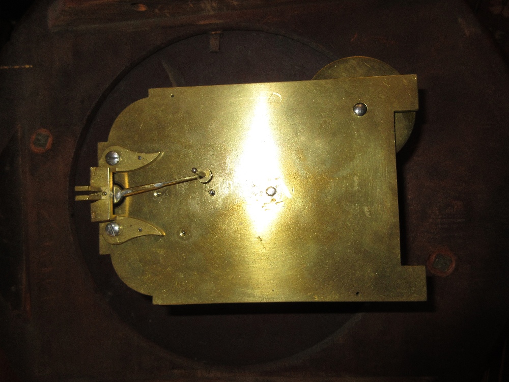 William IV mahogany drop-dial wall clock, - Image 6 of 8