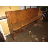 19th Century pine pew (with alterations)