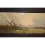 William Tatton Winter, large watercolour,