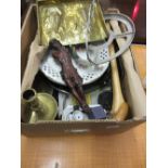 Box containing fourteen miscellaneous collectables