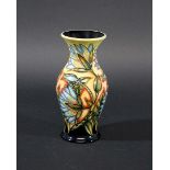 MOORCROFT VASE - SAMARKAND LILY a boxed modern Moorcroft vase in the Samarkand Lily design, No 11 of