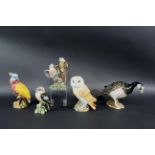 BESWICK BIRDS including Model No 1052 Barnacle Goose, designed by Arthur Gredington and issued