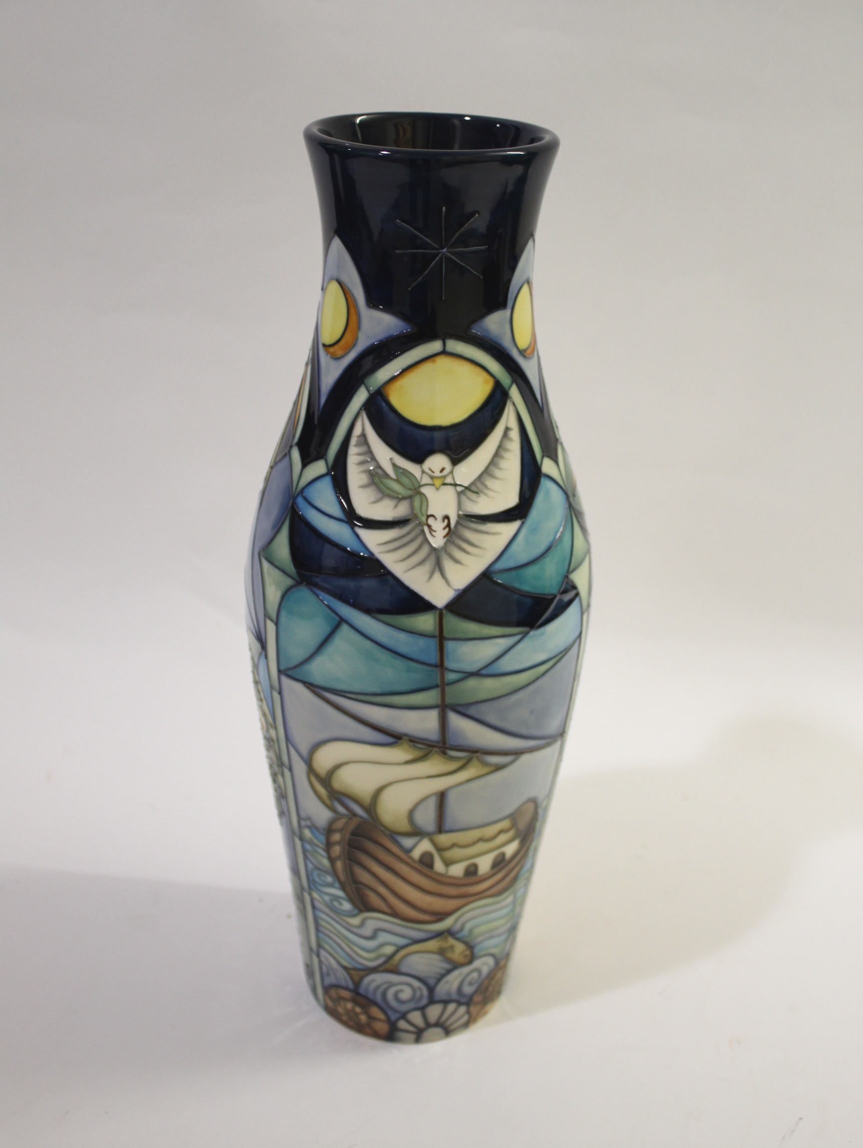 MOORCROFT VASE - CATHEDRAL a boxed Moorcroft limited edition vase in the Cathedral design. - Image 3 of 5