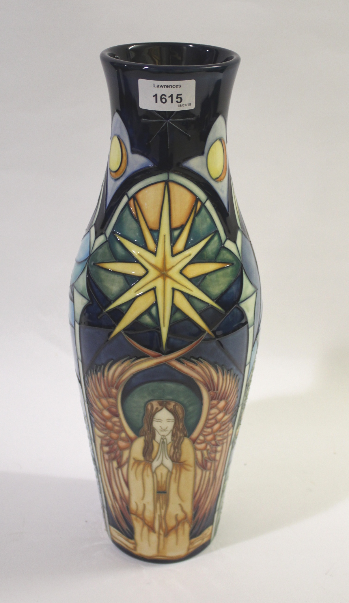 MOORCROFT VASE - CATHEDRAL a boxed Moorcroft limited edition vase in the Cathedral design. - Image 2 of 5