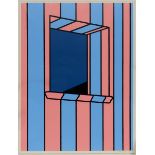 •PATRICK CAULFIELD, CBE, RA (1936-2005) SMALL WINDOW (Cristea 25) Screenprint, in colour, 1972,