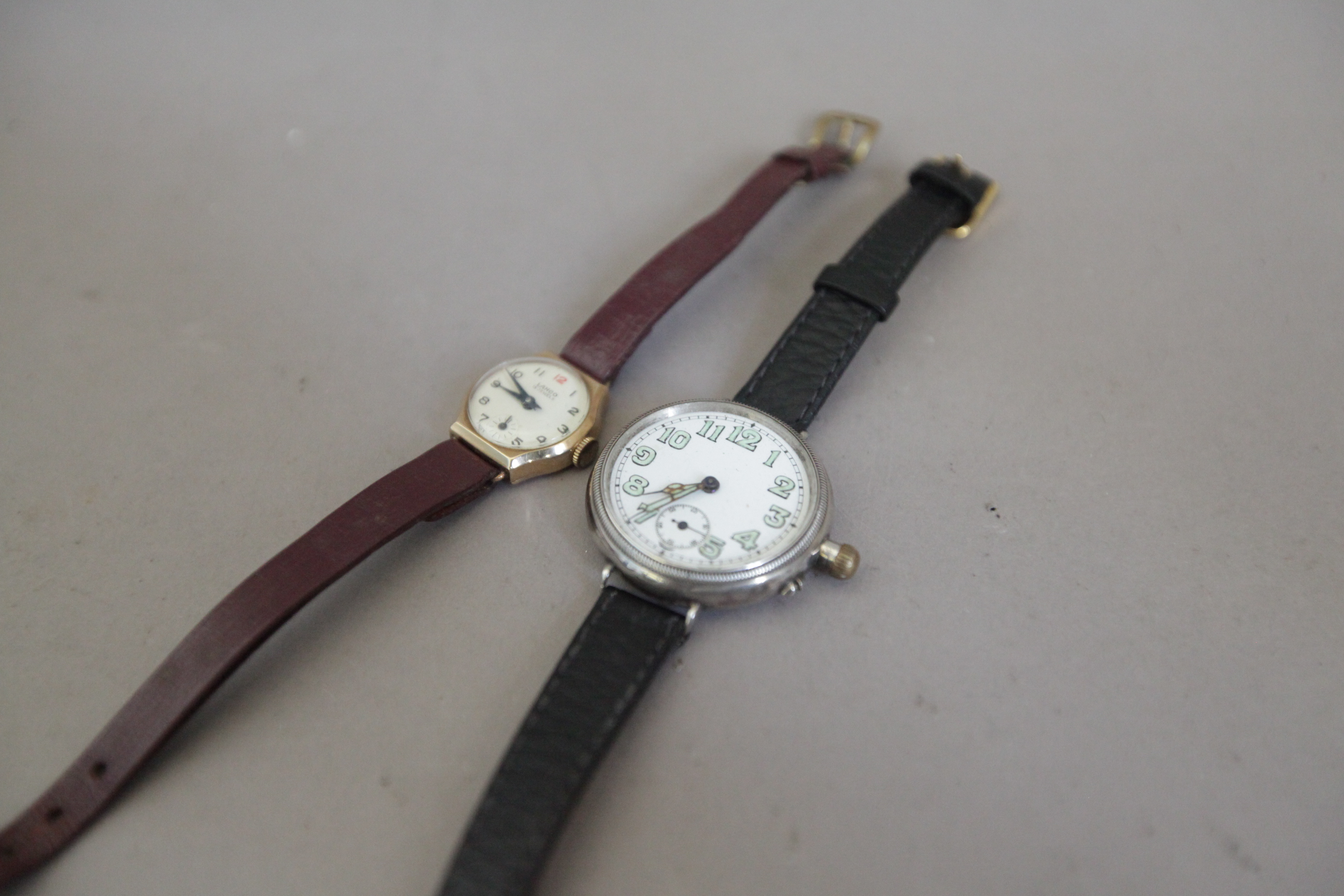 Gold Ladies Watch and Silver Wrist Watch