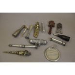 Silver Cigar Piercer & Cigarette Holder, Miscellaneous Cigar Cutters etc