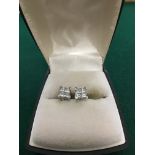 Pair of 18ct & Diamond Earrings