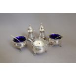 Five Piece Condiment Set