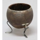 Silver Mounted Coconut Cup