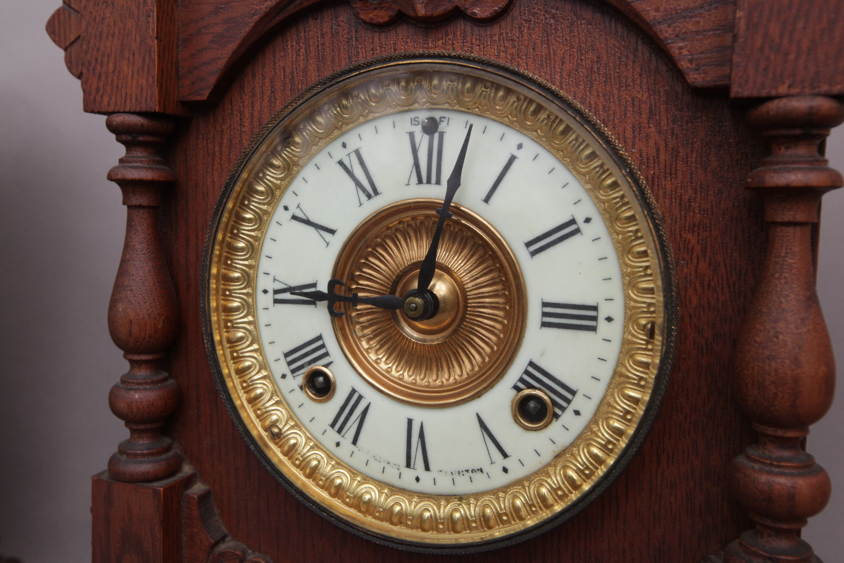 Two Mantel Clocks - Image 2 of 3