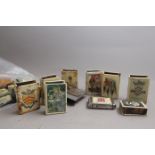 Eighteen Various Matchbox Covers, Mostly Celluloid and four Vesta Cases (22)