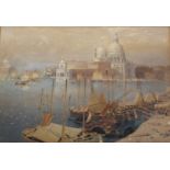 WILLIAM MATTHEW HALE, RWS (1837-1929) VENICE, A MISTY MORNING Signed, indistinctly dated, signed and