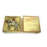 BRITAINS RACING COLOURS - WINSTON CHURCHILL a boxed Britains Horse and Jockey Mr Winston S