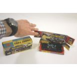 CORGI TOYS BATMOBILE a boxed Corgi Toys 267 Batmobile (part of windscreen broken), with instructions