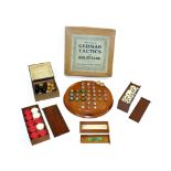 JOHN JACQUES SOLITAIRE & MARBLES, & VARIOUS GAMES a collection of games including a Solitaire