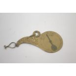 HALLS PATENT LETTER SCALES - PARNELL a set of 'Tear Drop' Halls Patent letter scales, made by