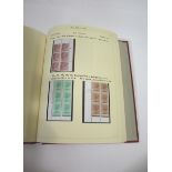 STAMP ALBUMS 8 albums including Great Britain Decimal Issues unmounted mint sets, blocks of four