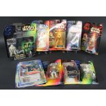 COLLECTION OF STAR WARS FIGURES approx 50 figures mostly by Hasbro, all in their original packaging.