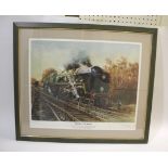 TERENCE CUNEO - SIGNED RAILWAY PRINT Ready to Roll, No 643 of 850 produced and signed by Cuneo (