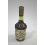 HENNESSY BRAS ARME COGNAC, 17.6 Fl. Ozs, 70 proof, level mid neck, screw cap in tact