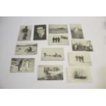 ANTARCTIC POSTCARDS & OTHER CARDS including postcards of S Y Nimrod, Ponies of arrival in Antarctic,