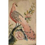 ISAAC SPACKMAN (c.1700-1771) PURPLE PEACOCK; PARTRIDGE; CRESTED COCKATOO; GROUSE (?); GREAT HORNED